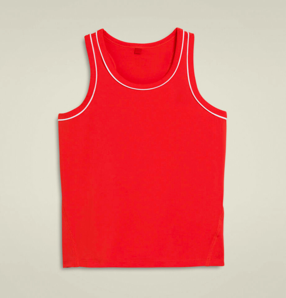 Dívčí tílko Wilson  Youth Team Tank Infrared M - main (0)
