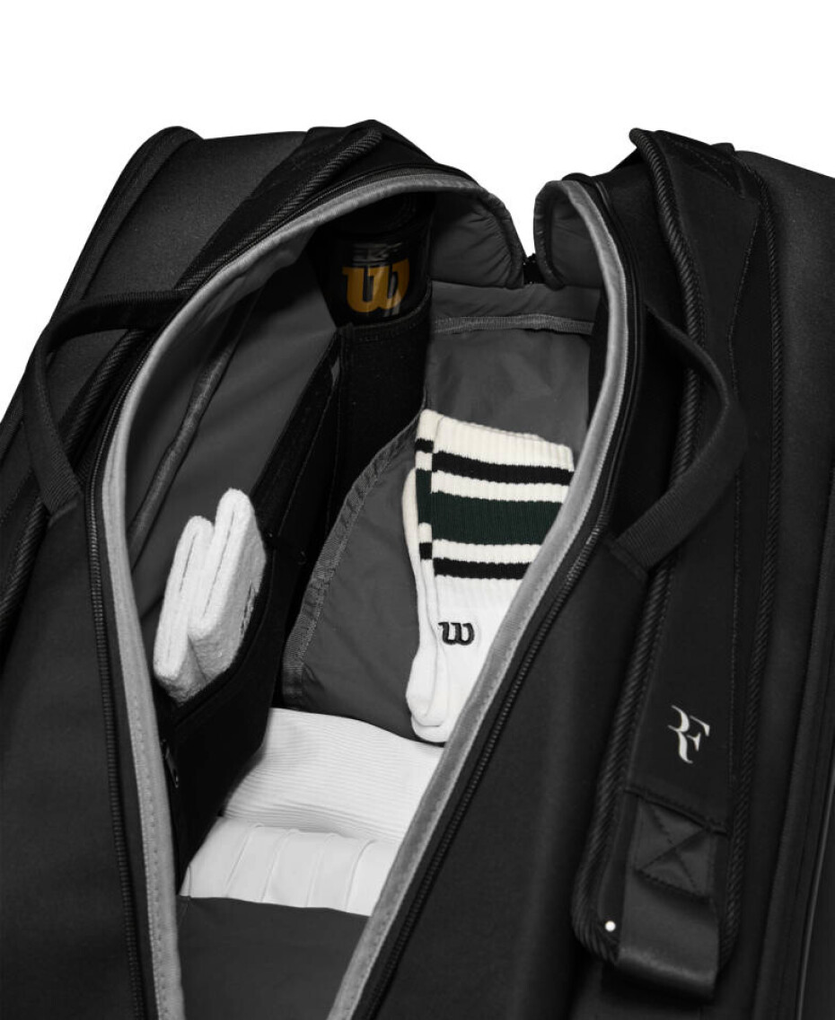 Taška na rakety Wilson RF Tournament Racquet Bag 15PK Black - main (7)