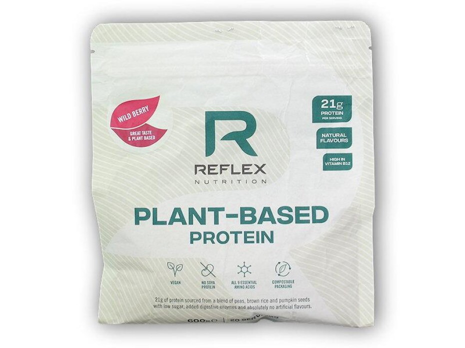 Reflex Nutrition Plant Based Protein 600g - main (0)