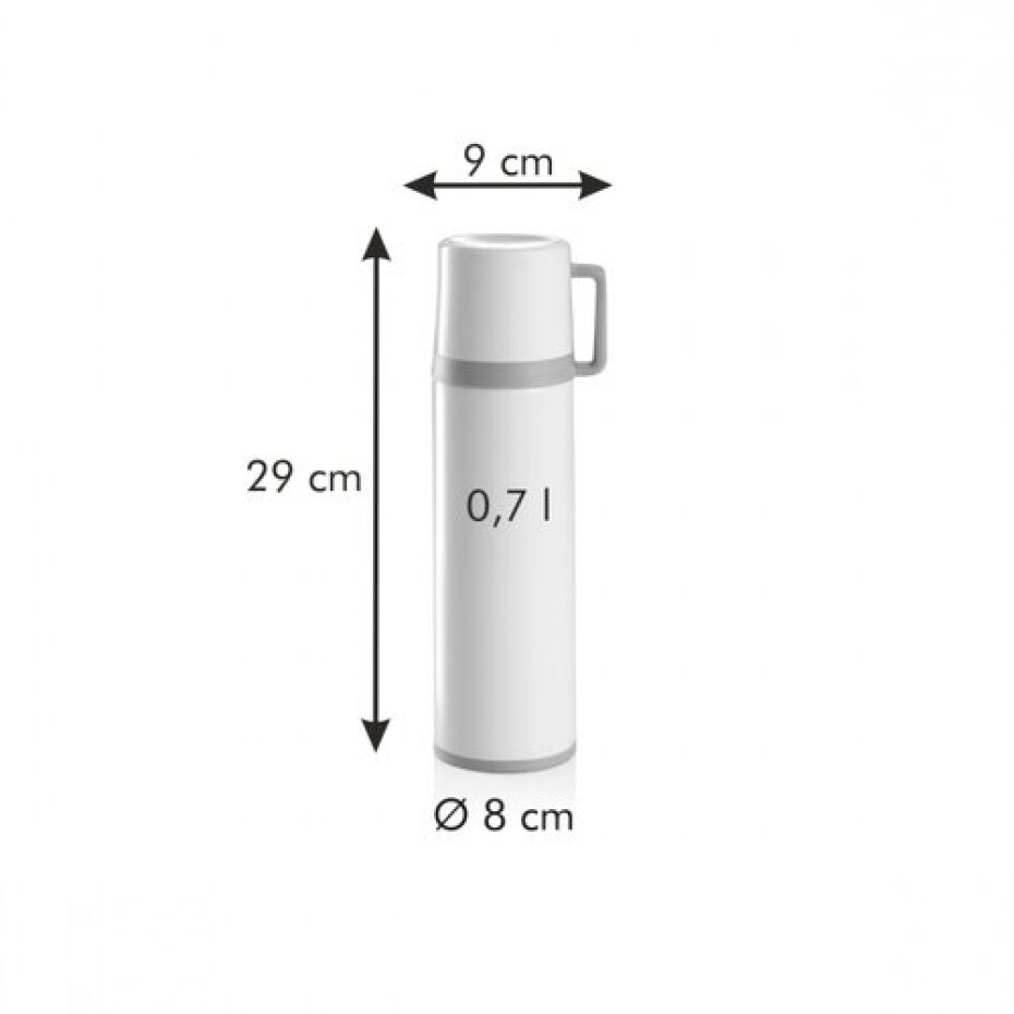 Tescoma Termoska s hrníčkem CONSTANT CREAM, 0,7 l, 0,7 l - main (2)
