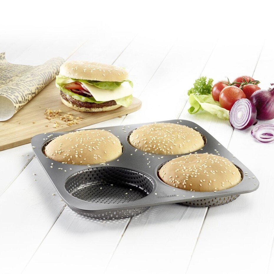Westmark Perforovaná forma na 4 burger housky Big, pr. 12 cm - main (6)