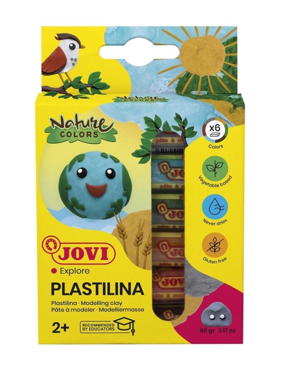 Plastelína JOVI příroda 6 x 15 g - main (0)