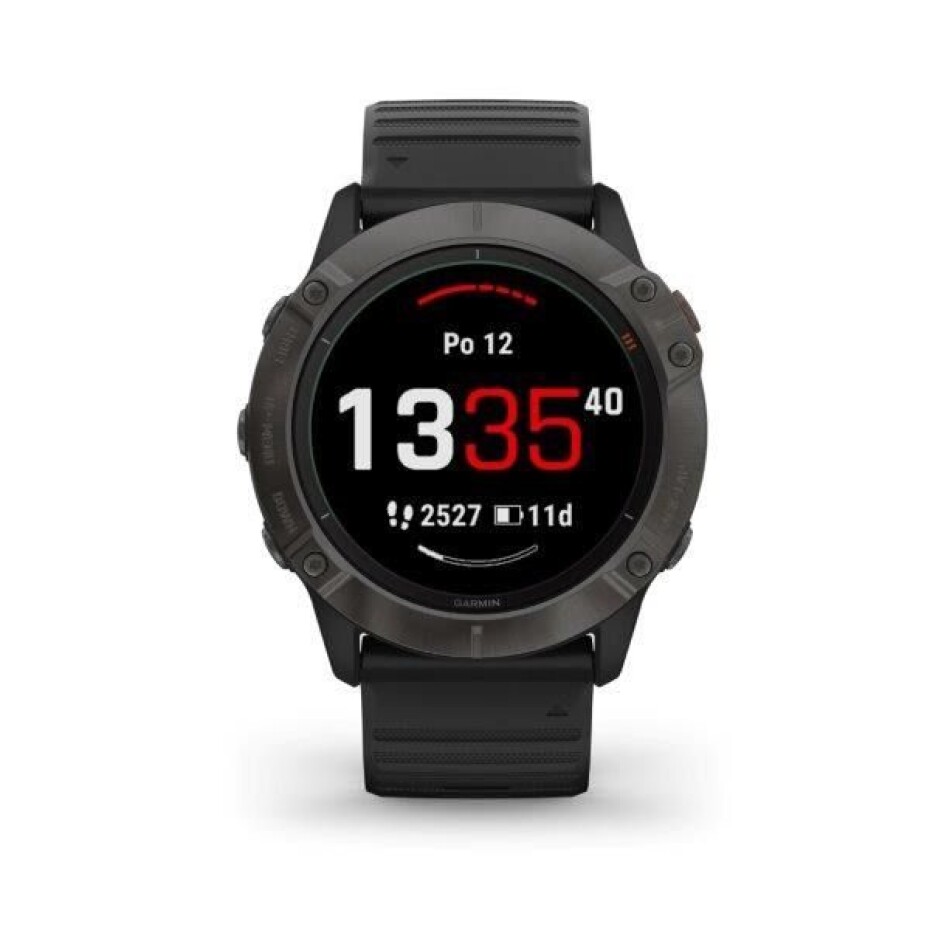 Garmin fenix6X PRO Solar, TitaniumGrayDLC/Black Band (MAP/Music) 010-02157-21 - main (28)