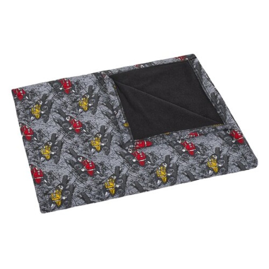 Bellatex Dětská deka Bára Auto černá, 75 x 100 cm - main (0)