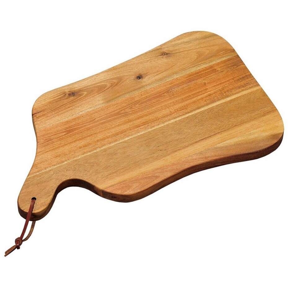 Kesper 28611 Prkénko na krájení a servírování akácie, 37,5 x 23 x 1,5 cm - main (0)