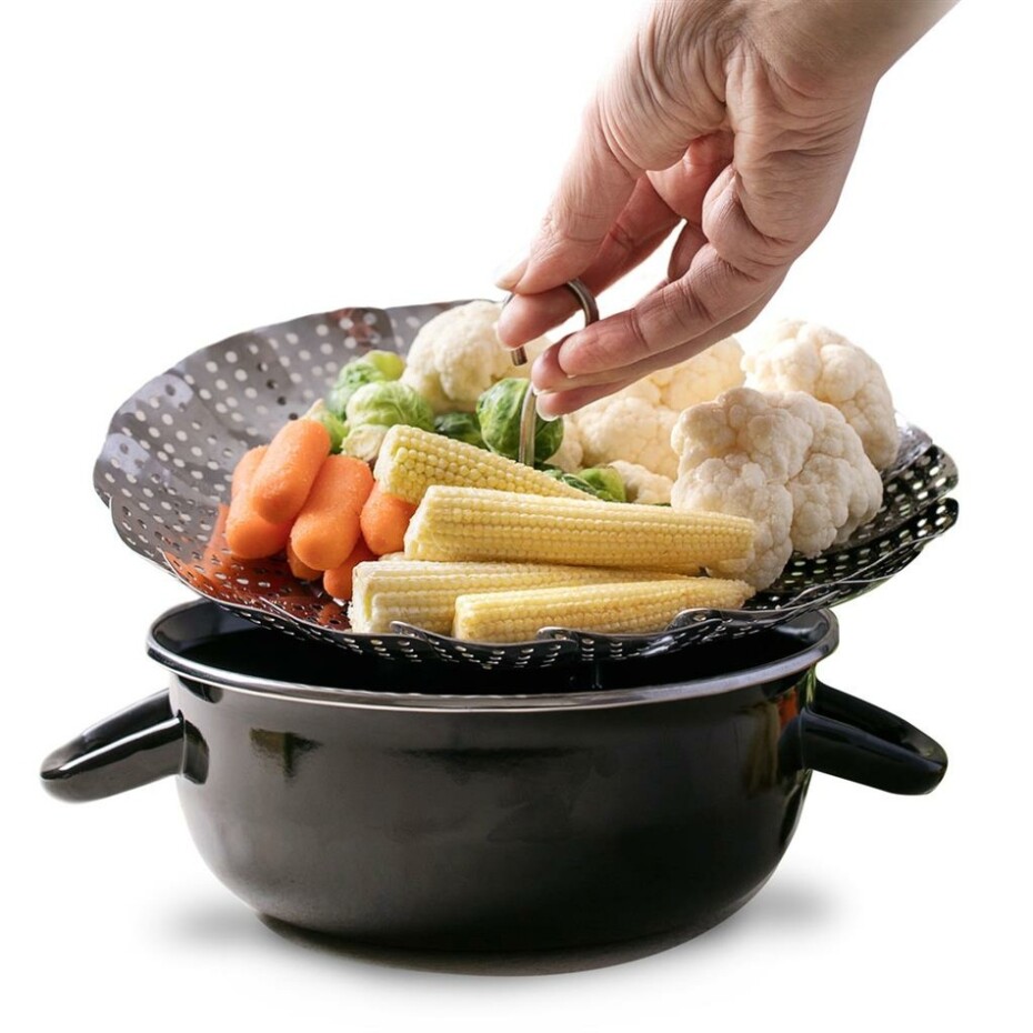 Pařáček nerez skládací 23 cm TETA  - main (1)