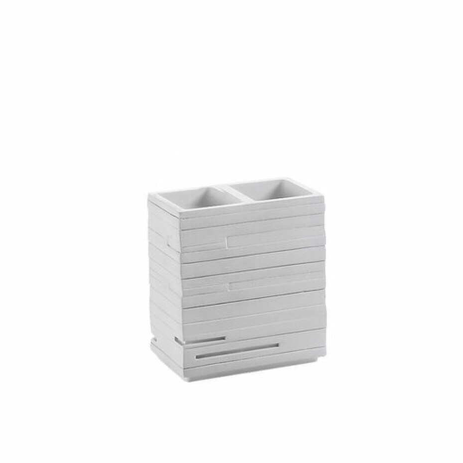 GEDY QU9802 Quadrotto držák kartáčků na postavení, bílá - main (0)