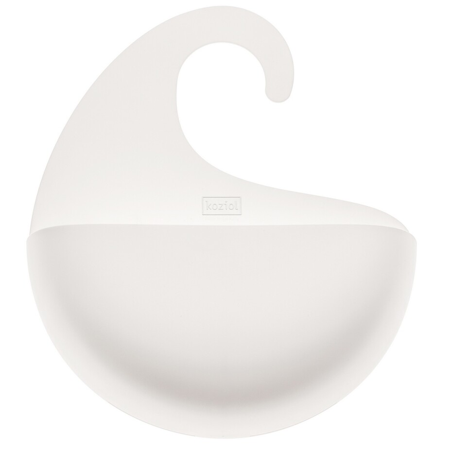 Koziol Koupelnový závěsný box Surf XL bílá, 8,1 x 27 x 31,5 cm - main (0)