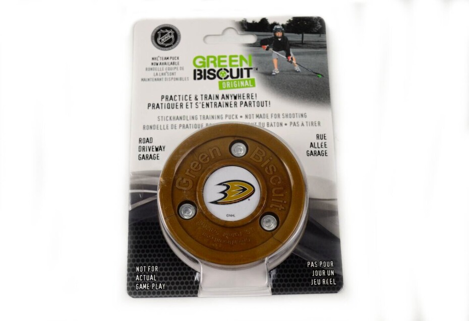 Tréninkový puk Green Biscuit  Anaheim Ducks - main (0)