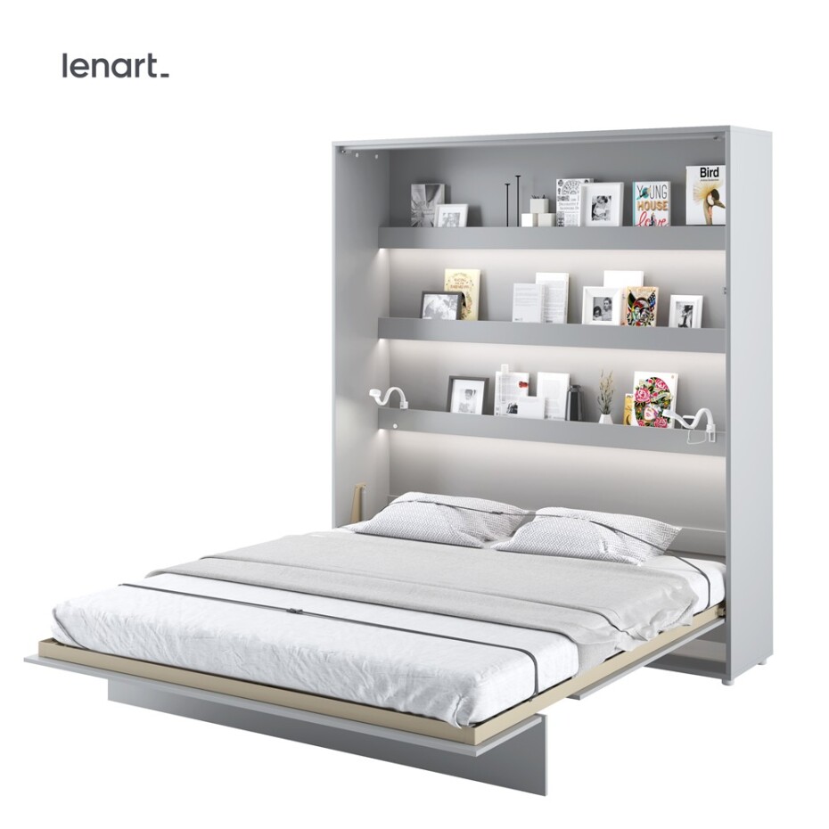 Dig-net nábytek Sklápěcí postel Lenart BED CONCEPT BC-13 | 180 x 200 cm Barva: Bílá - main (21)