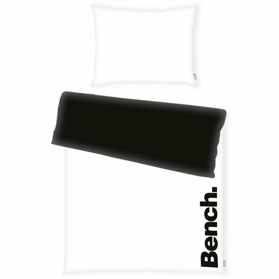 Bench Bavlněné povlečení černo-bílá, 140 x 200 cm, 70 x 90 cm - main (0)