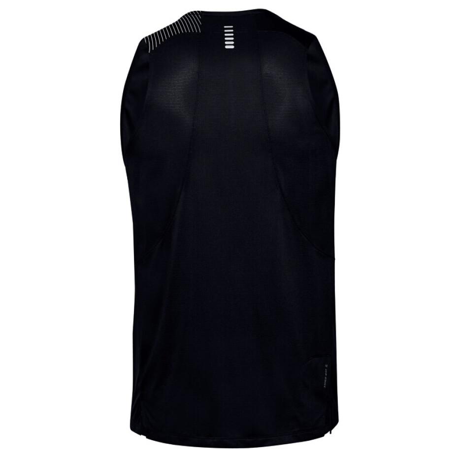 Pánské tílko Under Armour  Qualifier ISO CHILL Singlet Black M - main (4)