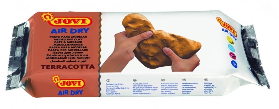 JOVI modelovací hmota samotvrdnoucí 500g, terracota - main (0)