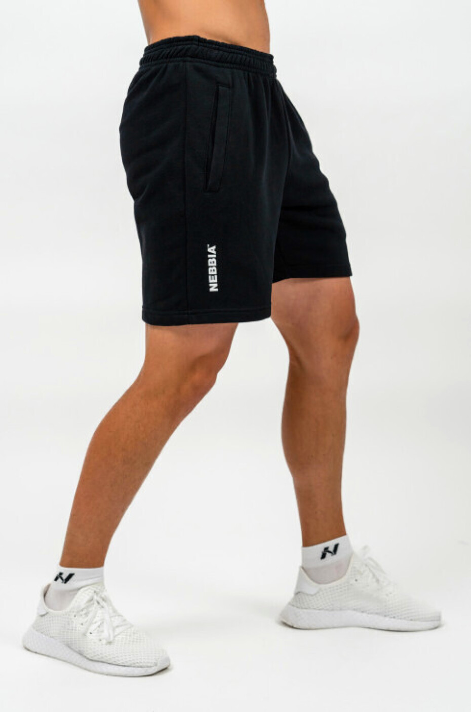 Nebbia Relaxed-Fit Kraťasy Maximum 336 Black - main (0)
