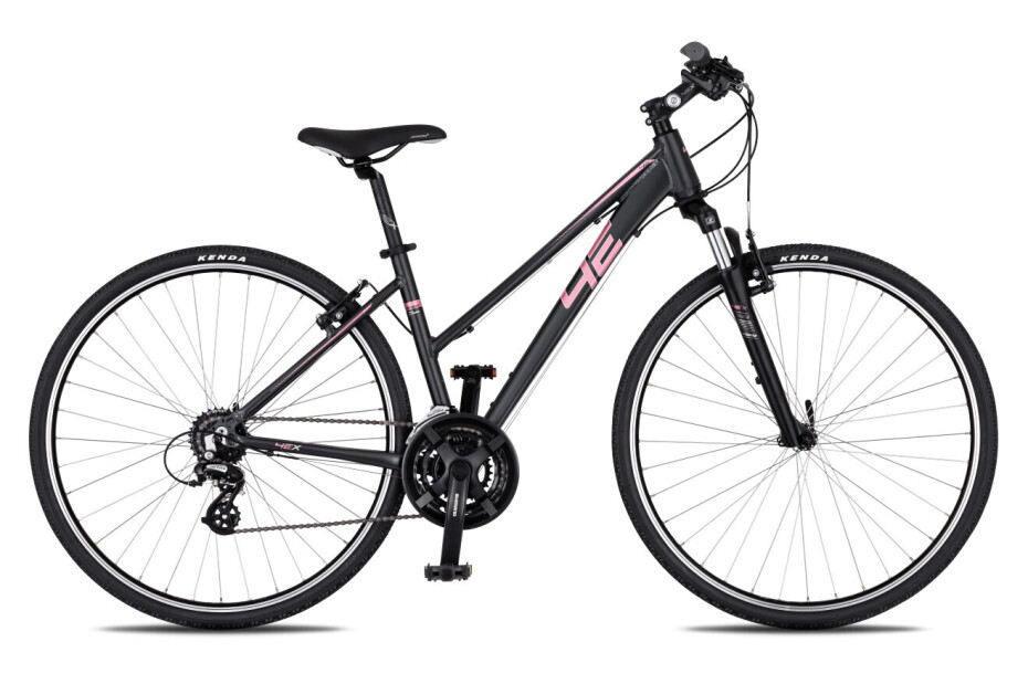 Krosové kolo 4EVER  FLAME black / metal pink M - main (0)