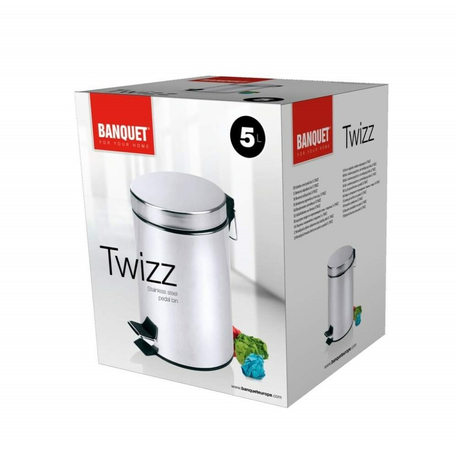 Banquet Odpadkový koš TWIZZ, 5 l - main (1)
