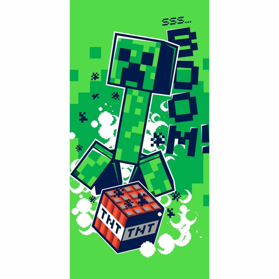 Jerry Fabrics Osuška Minecraft Boom, 70 x 140 cm - main (0)