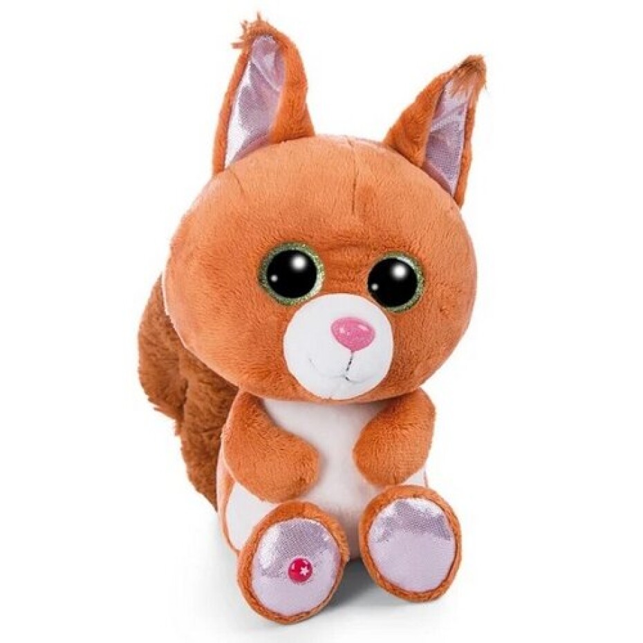 NICI Glubschis Plyšová veverka Squibble, 25 cm, GREEN - main (0)