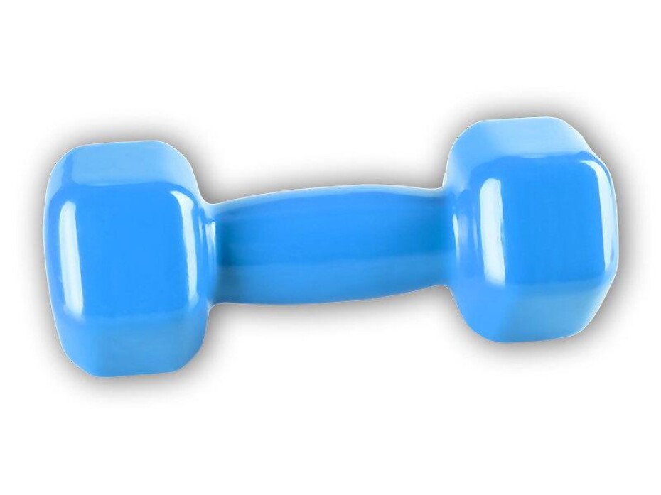 Power System Jednoručka Vinyl Dumbell 4kg blue - main (0)