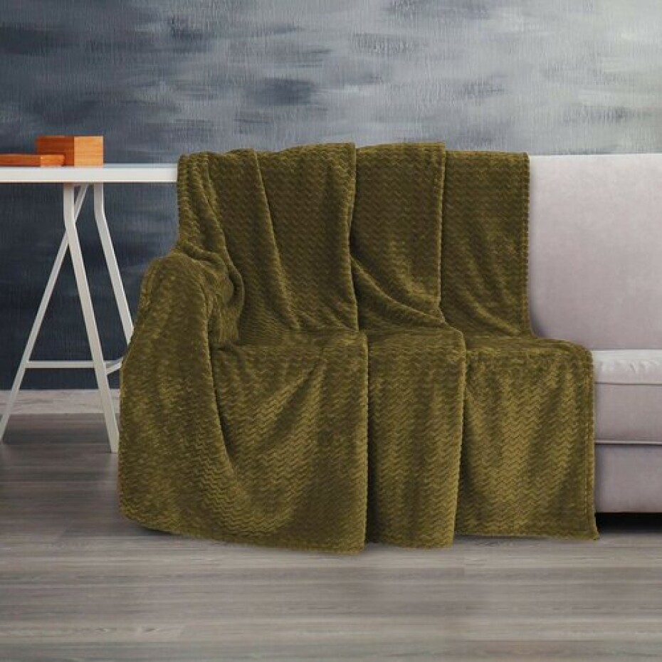 Matex Deka ZIG - ZAG zelená, 150 x 200 cm - main (0)