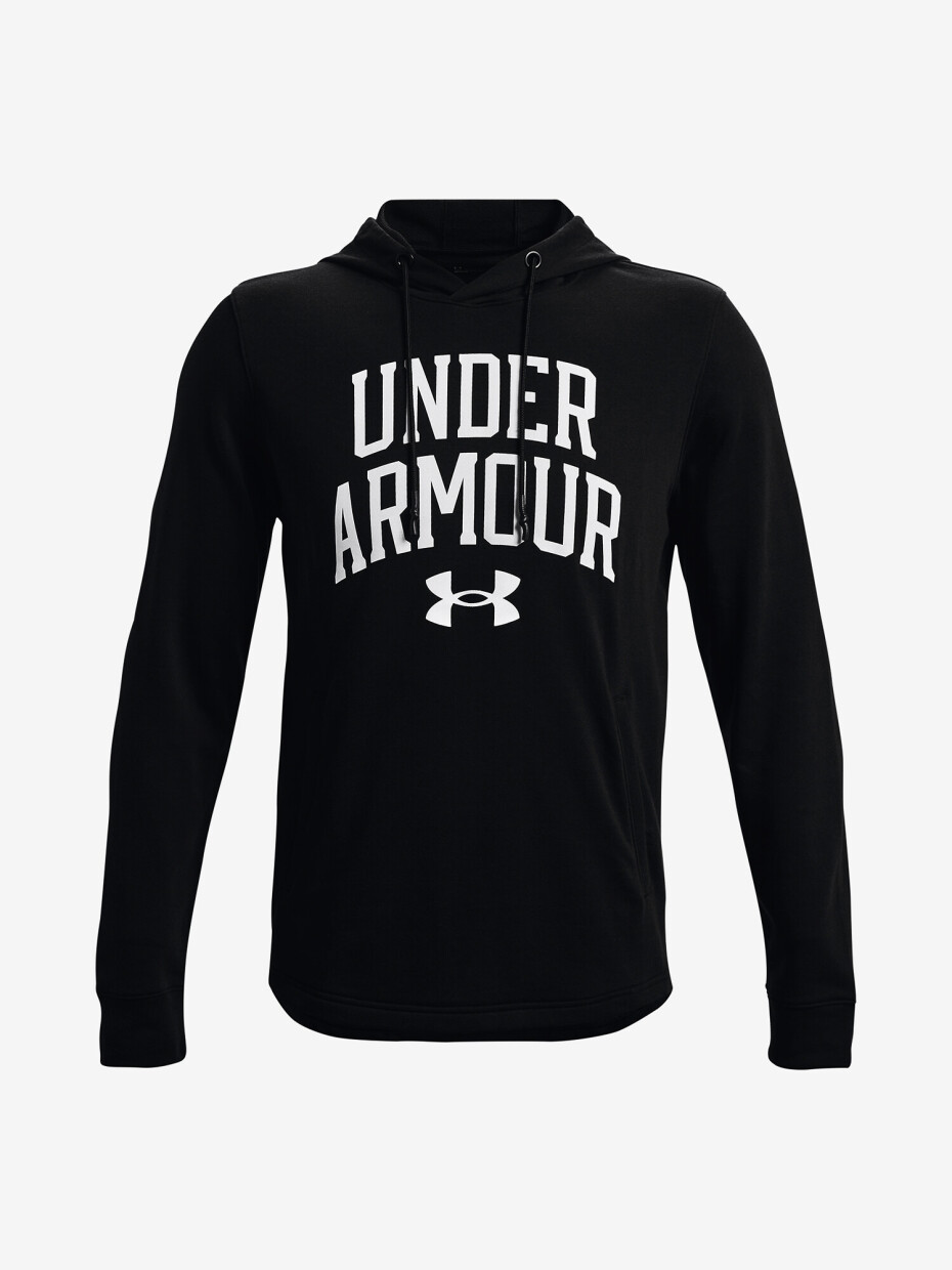 Pánská mikina Under Armour  Rival Terry Logo Crew-BLK S - main (4)