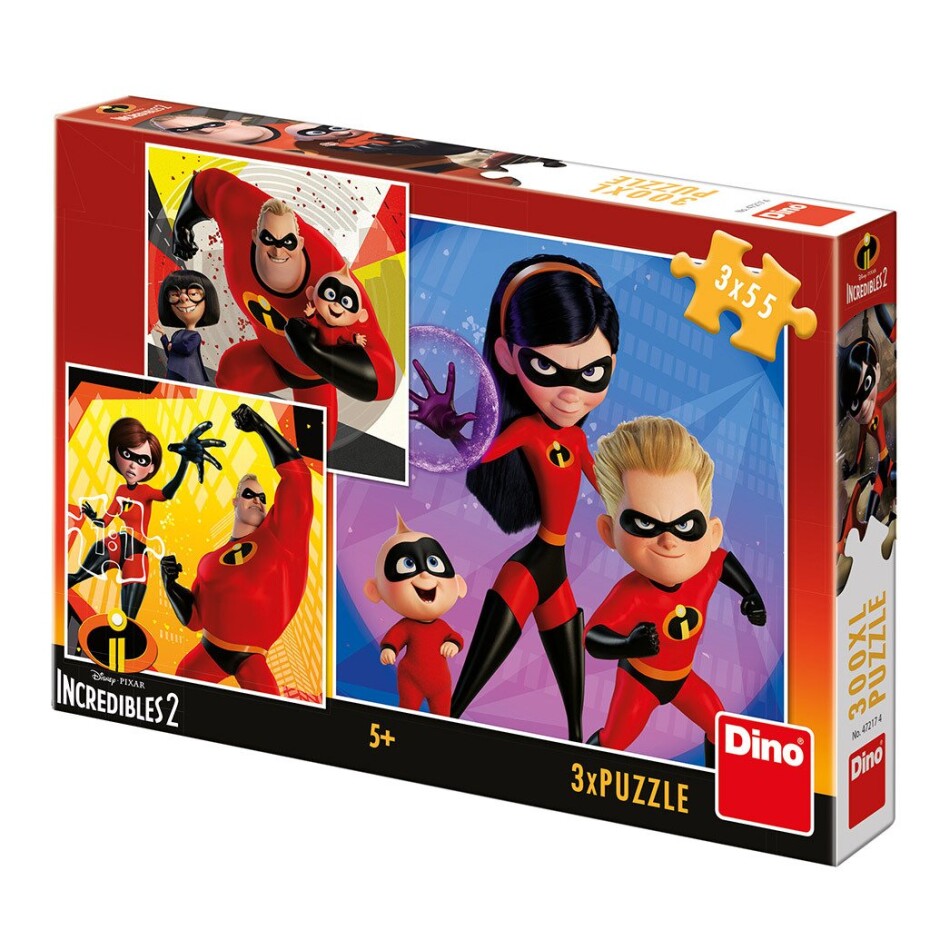 Úžasňákovi 2: puzzle 3x55 dílků - Cosing Tega - main (0)