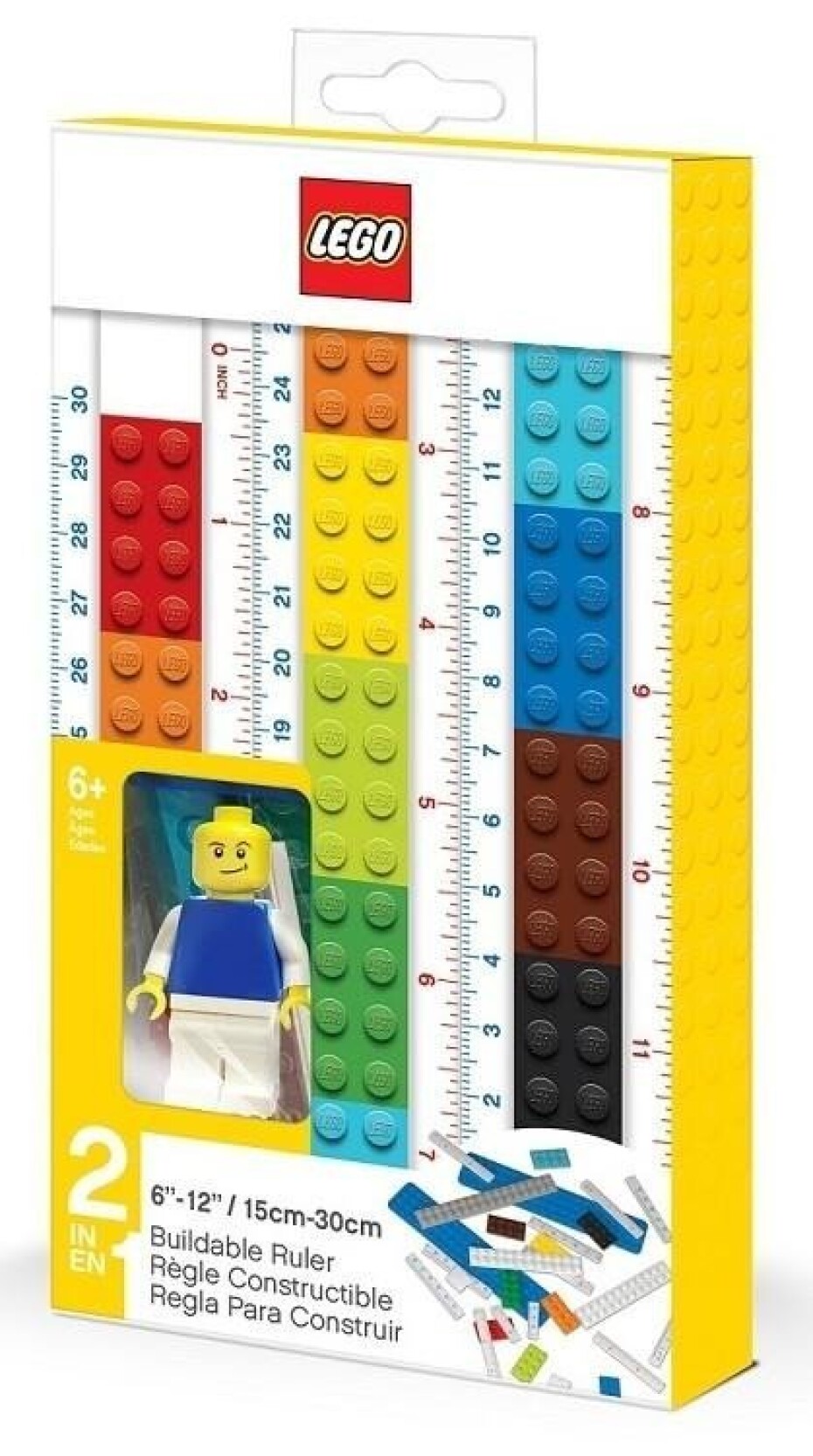 LEGO Pravítko s minifigurkou 30 cm - main (0)