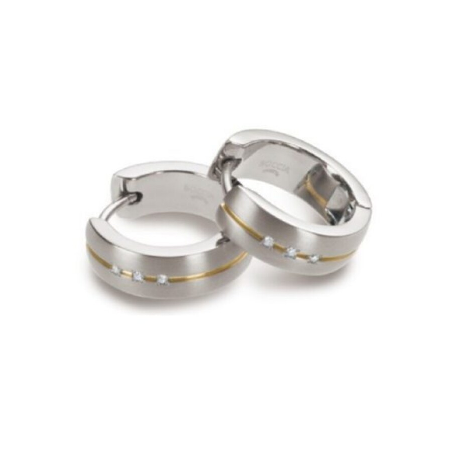 Náušnice Boccia Titanium 0539-10 - main (0)