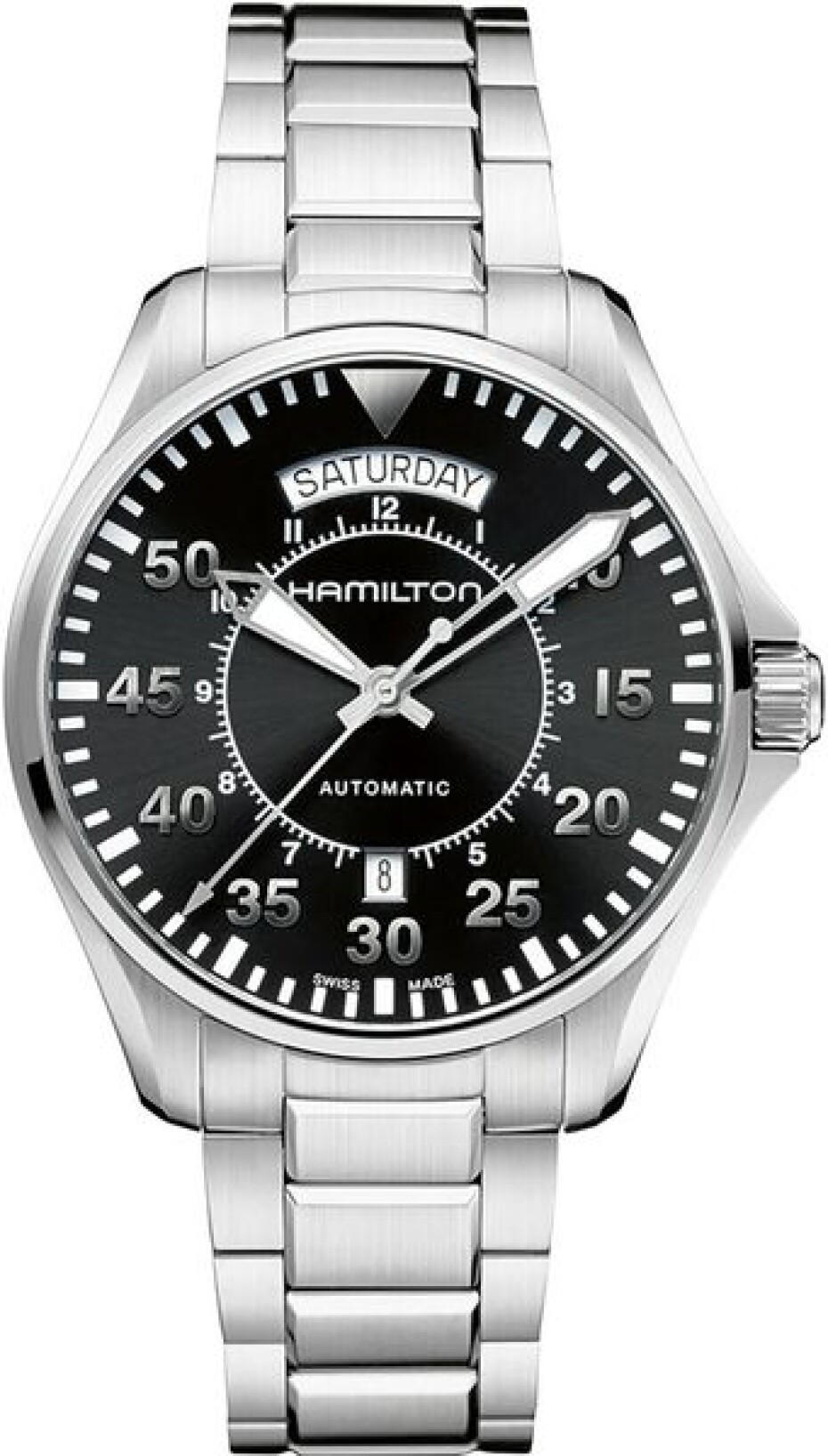 Hamilton Khaki Aviation Pilot Day Date Auto H64615135 - main (0)