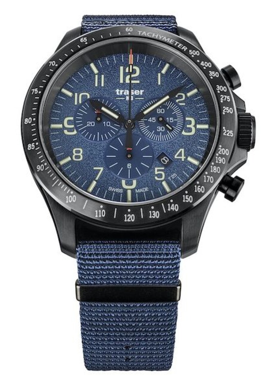 Traser P67 Officer Pro Chronograph Blue Nato - main (1)