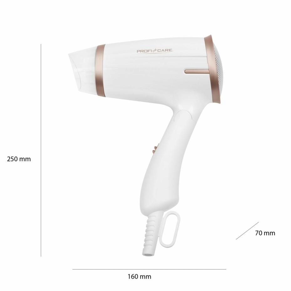 ProfiCare HT 3009 CH kompaktní vysoušeč vlasů - main (3)