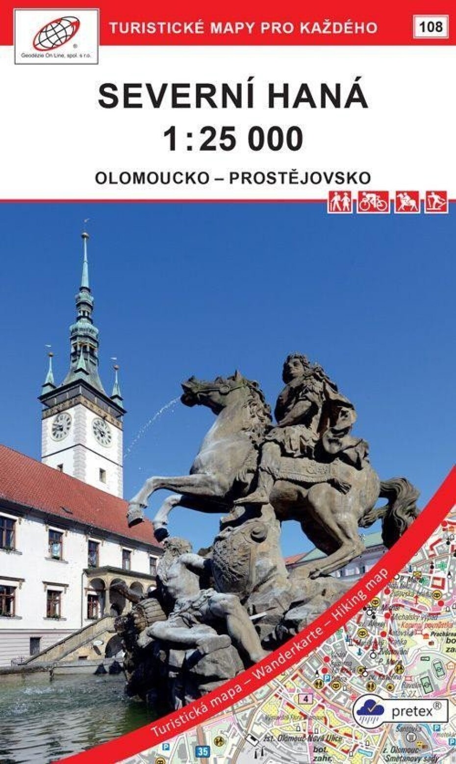 Severní Haná 1 : 25 000 / 108 Turistické mapy pro každého - main (0)