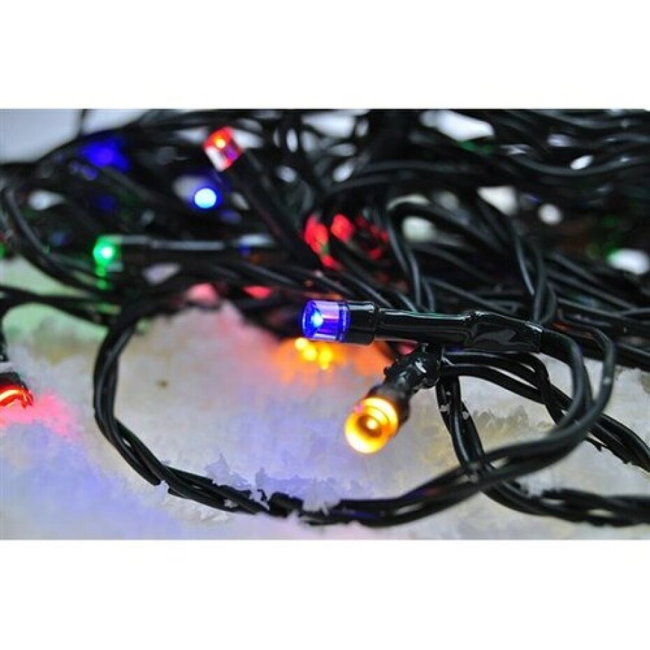 Solight Vánoční řetěz 200 LED barevný, 20 m - main (0)