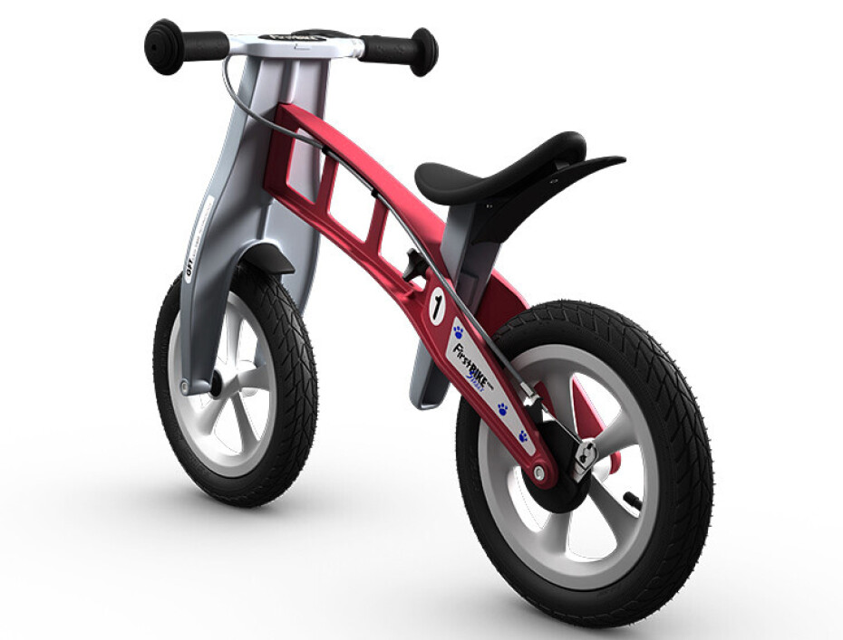 Dětské odrážedlo FirstBike  Street Red - main (4)