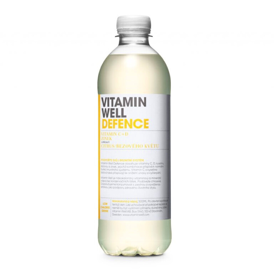 Vitamin Well Defence citrus bezový květ 0,5 l - main (0)