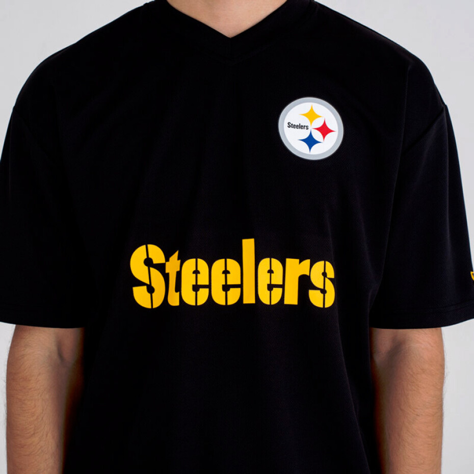 Pánské tričko New Era  Wordmark Oversized NFL Pittsburgh Steelers S - main (3)