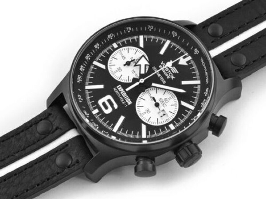 Vostok Europe Expediton North Pole-1 Chrono Line 6S21/5954199 - Kožený řemínek - main (2)