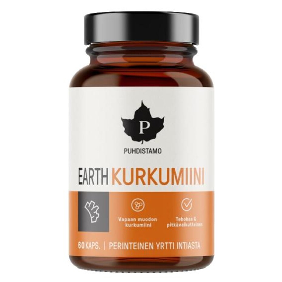 Puhdistamo Earth Kurkumiini 60 kapslí - main (0)