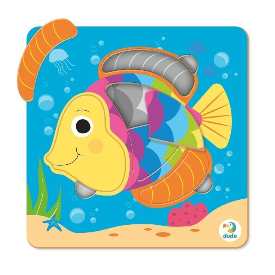 Dodo Puzzle Rybka 5 dílků - main (0)