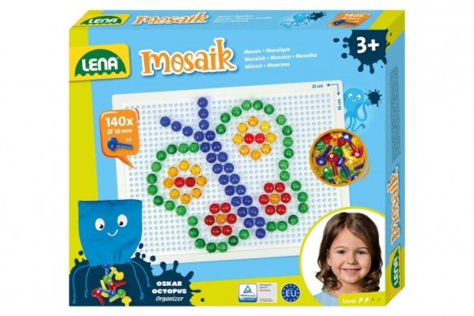 Mozaika klobouček 1 cm krystal /140 ks - main (0)