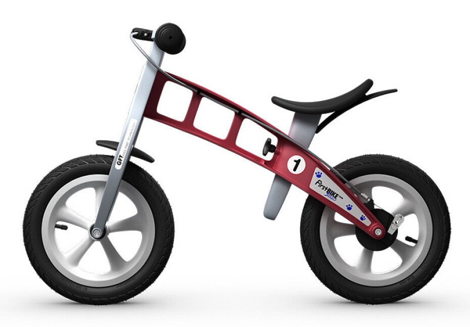 Dětské odrážedlo FirstBike  Street Red - main (0)