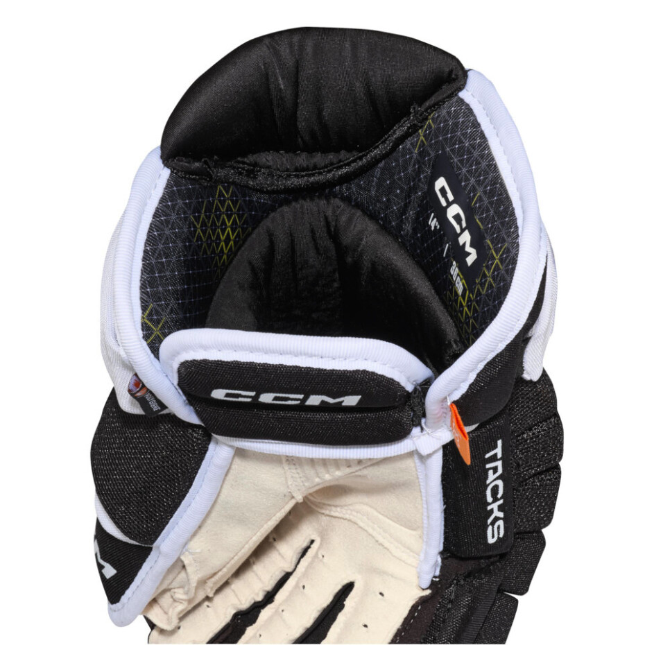 Hokejové rukavice CCM Tacks 4 ROLL PRO 3 Black/White Senior 14 palců - main (3)