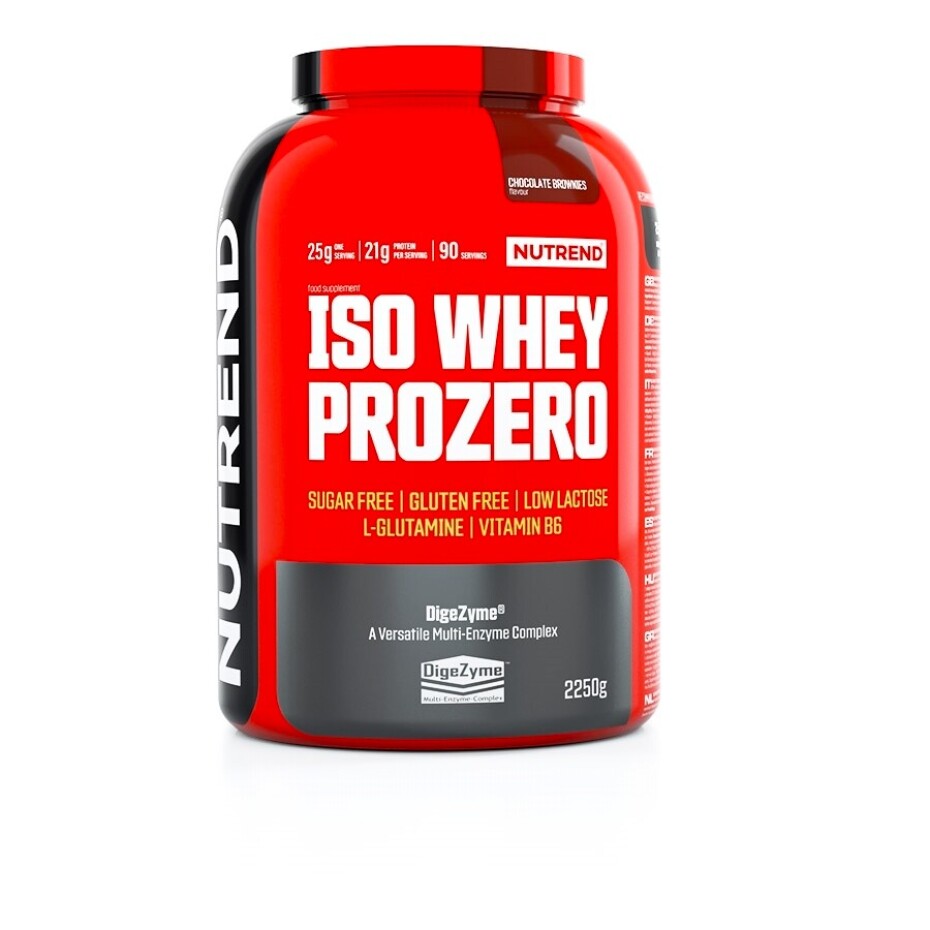 Nutrend ISO Whey Prozero 2250 g čokoláda - brownie - main (4)