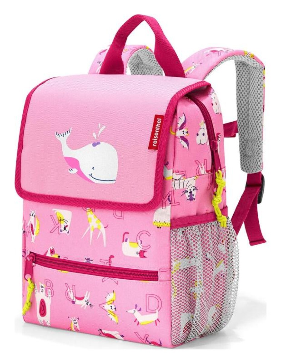 Reisenthel Backpack Kids Abc friends pink batoh - main (0)
