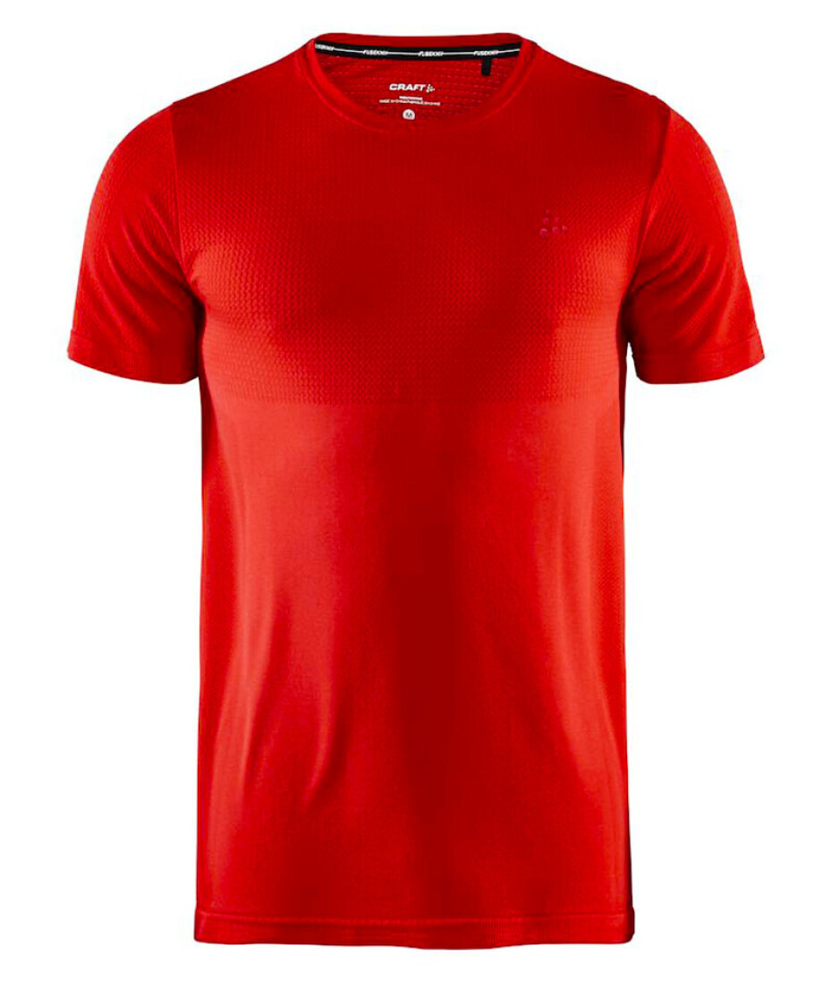 Pánské tričko Craft  Fuseknit Light SS red M - main (1)