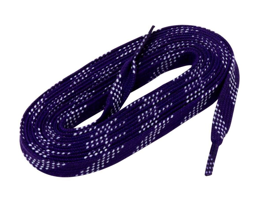 Voskované hokejové tkaničky WinnWell  Purple  274 cm - main (0)