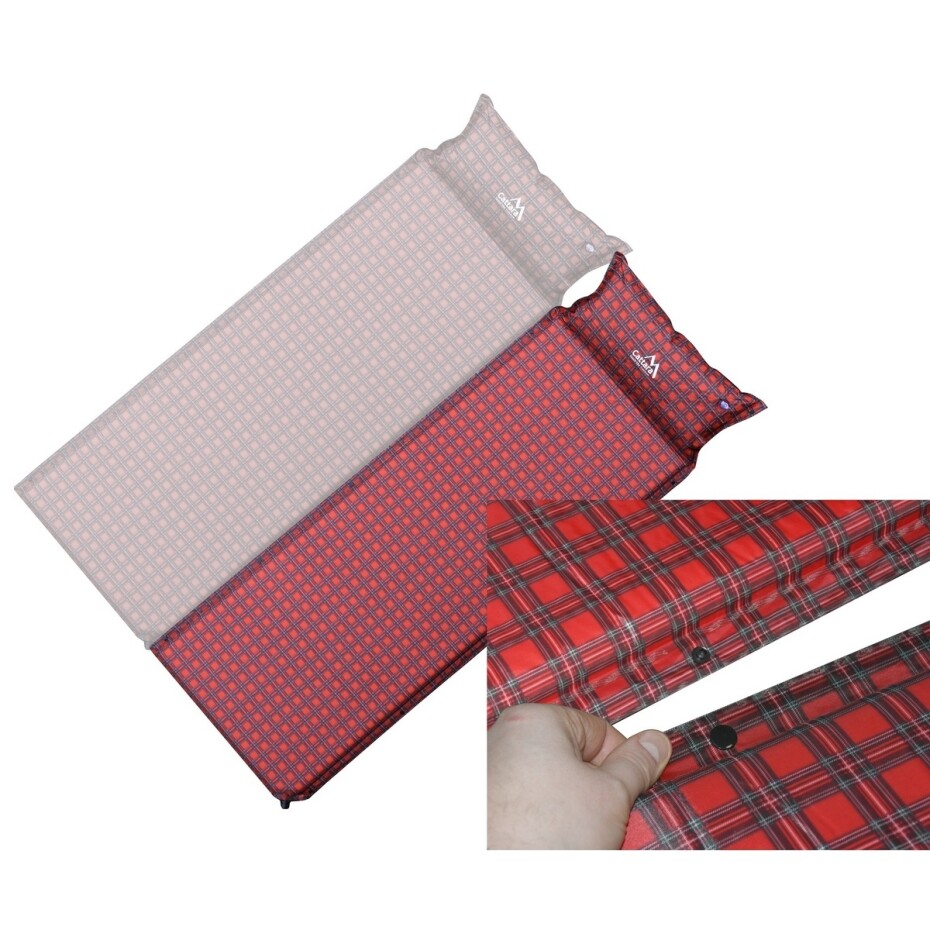 Cattara 13329 190x60x3,8cm s polštářem KILT - main (3)