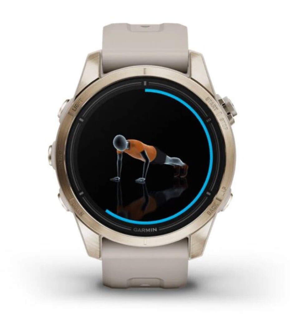 Garmin Epix™ Pro 42mm (Gen 2) Sapphire Edition Rose Gold / Light Sand Band - 010-02802-11 - main (7)