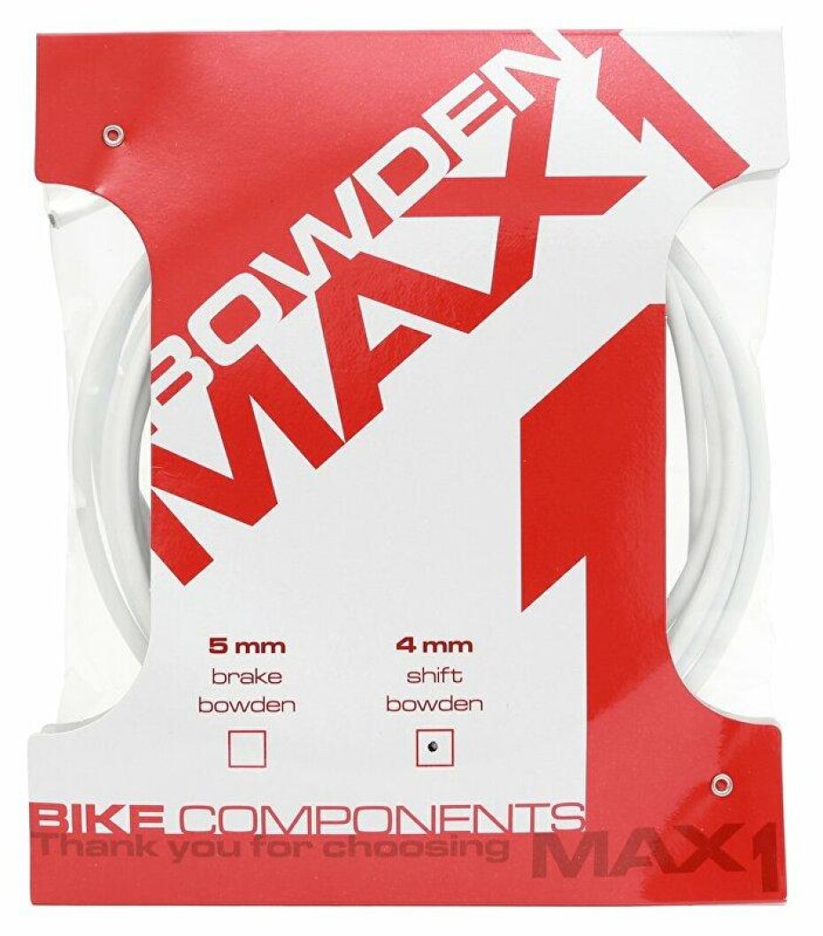 Max1 bowden 4 mm bílý balení 3 m - main (0)