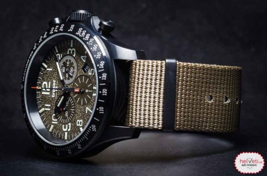 Traser P67 Officer Pro Chronograph Khaki Nato - main (5)